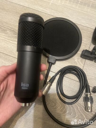 Студийный микрофон bm 800 xlr