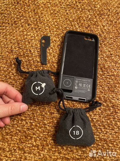 Чехол на iPhone 6 Moment Case с зарядкой и линзами