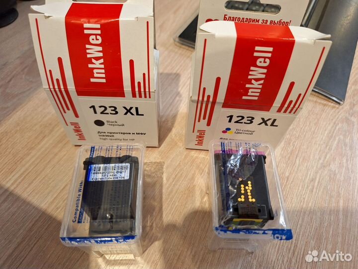 Картриджи дляпринтера нр 123/нр 2130/нр 123XL