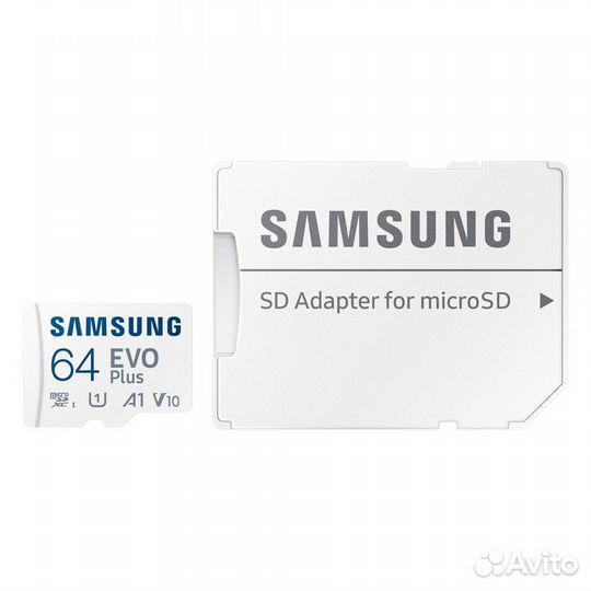 Карта памяти microSD 64GB Samsung оригинал