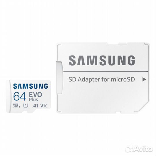 Карта памяти microSD 64GB Samsung оригинал