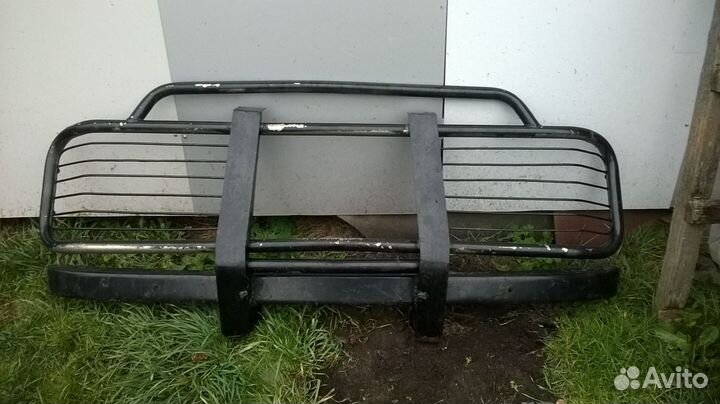 Передний силовой бампер на УАЗ. Хантер