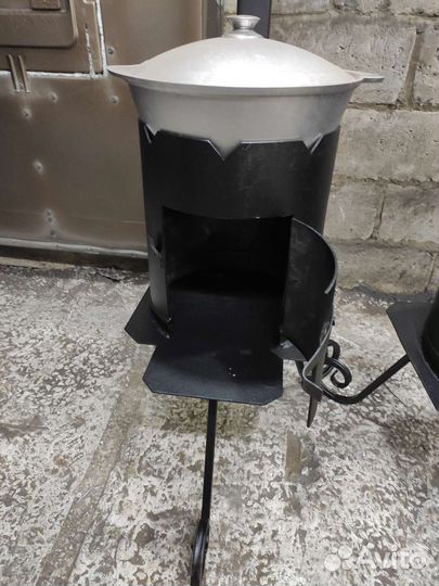 Печка под казан