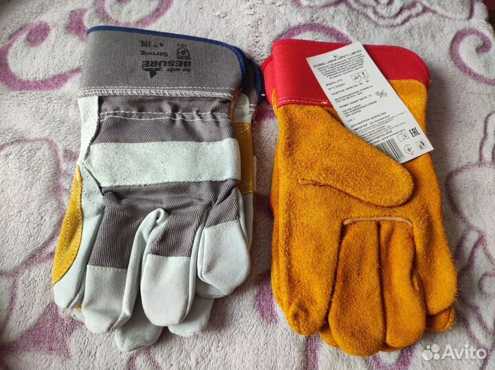 Перчатки прорезиненные