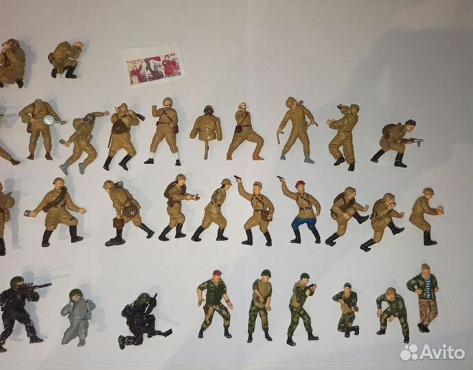 Модель солдатика масштаб 1/35