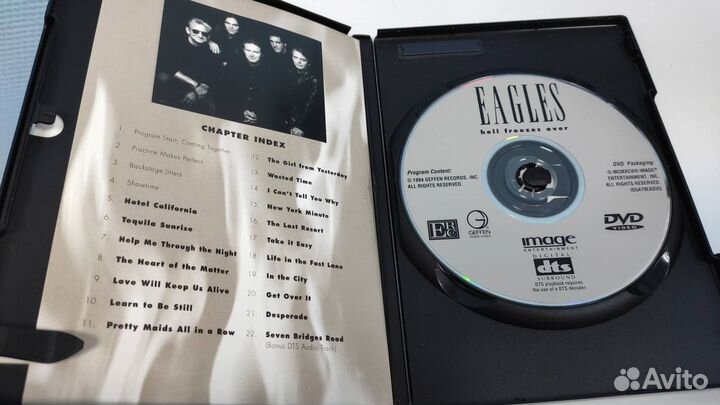 DVD video Eagles – Hell Freezes Over