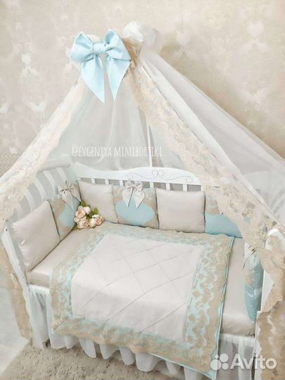 Бортики в детскую кроватку