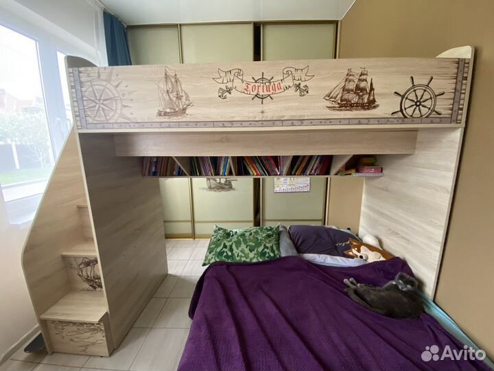 Кровать чердак
