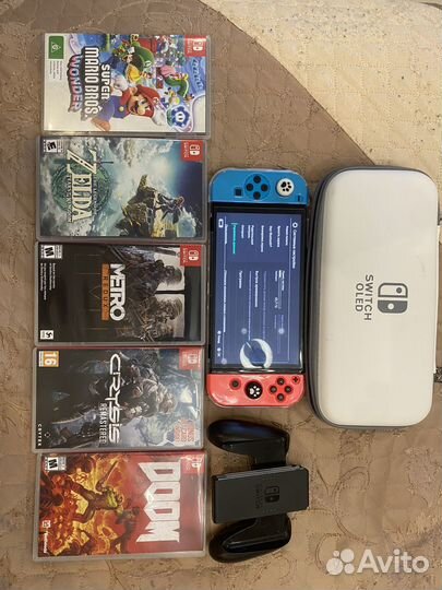 Игровая приставка nintendo switch oled