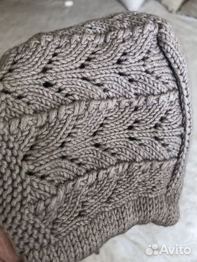Чепчик вязаный
