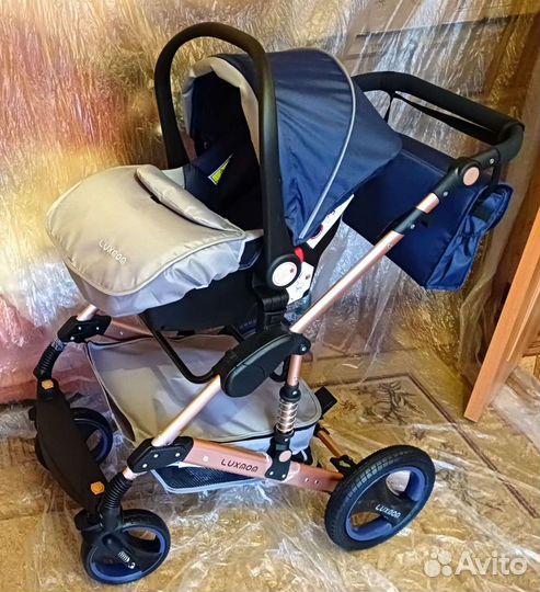 Новая коляска Luxmom 3в1 2в1 всесезонная