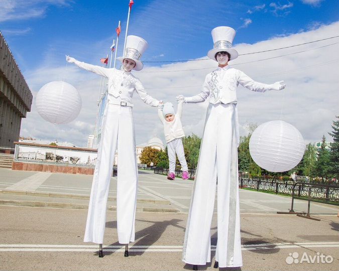 Костюм новый для ходулиста