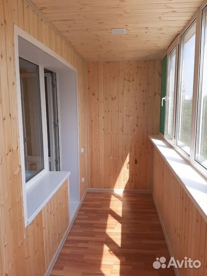 Отделка балконов и лоджий