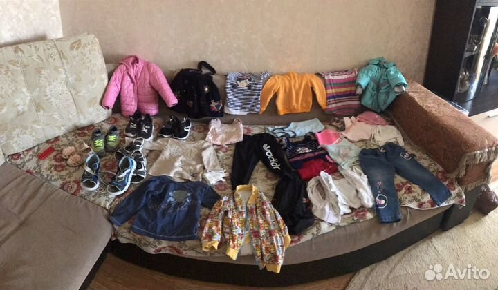 Веши и обувь пакетом