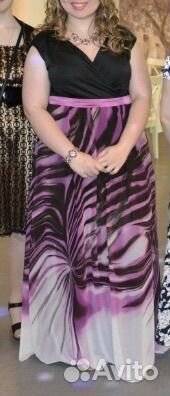 Платье женское вечернее размер 52 -54