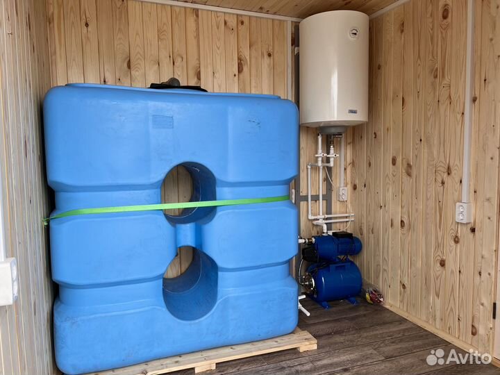 22 Душевая с сауной, модульная душевая для рабочих