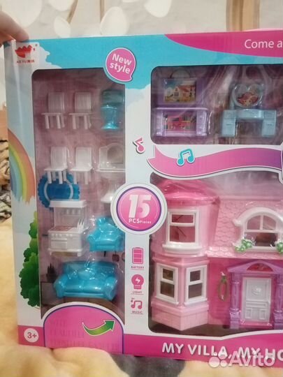 Домик кукольный