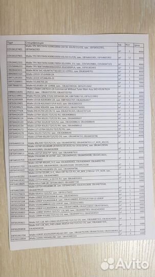 Майн платы телевизоров LG