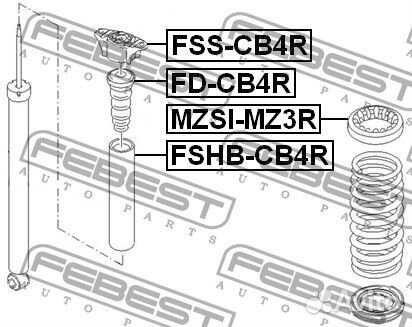 Fdcb4R Отбойник заднего амортизатора