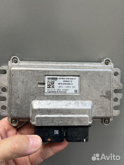 Блок управления двигателем микас 12 на Некст