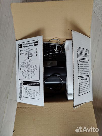 Телефон факс panasonic