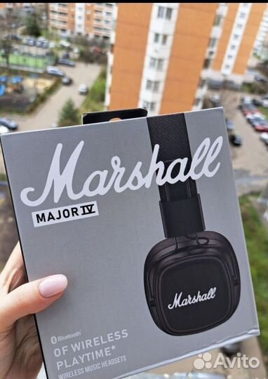 Беспроводные наушники marshall major 4