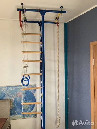 Шведская стенка с турником