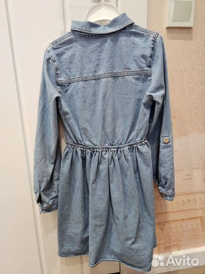 Платье джинсовое LC waikiki 8-9Y 128-134см