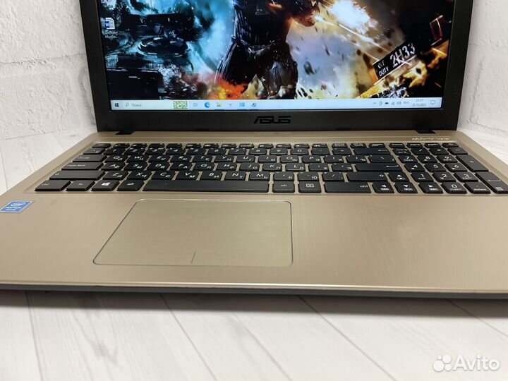 Игровой ноутбук Asus intеl/4ядра/MX110/SSD
