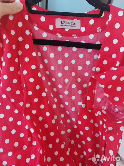 Платье - сарафан женское на запах 52