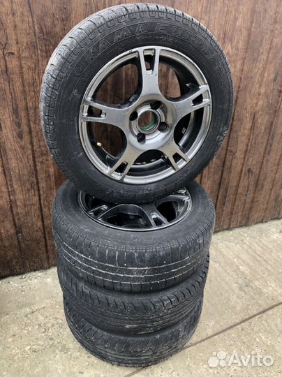 Литые диски R14 с летней резиной