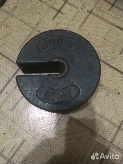 Гиря весовая СССР