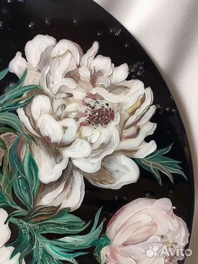 Интерьерные панно картина с пионами