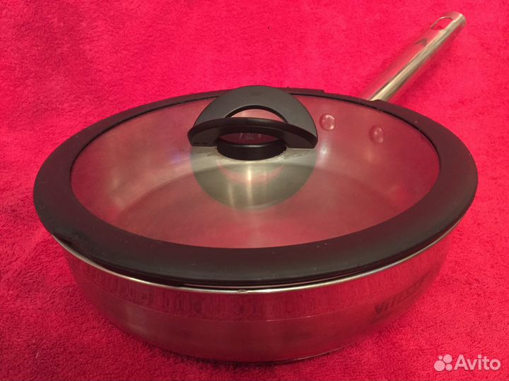 Сковорода-жаровня, нержавейка, 'Vitesse' Франция