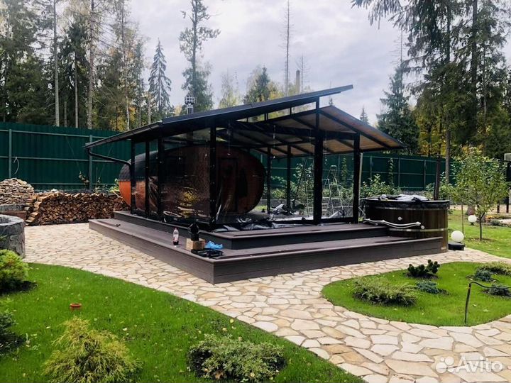 Мягкие окна для веранд, беседок, террас