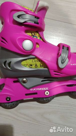 Роликовые коньки детские новые