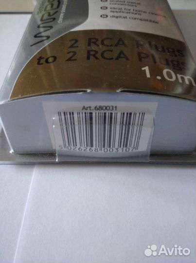 Tech+Link 2 RCA Plugs to 2 RCA Plugs