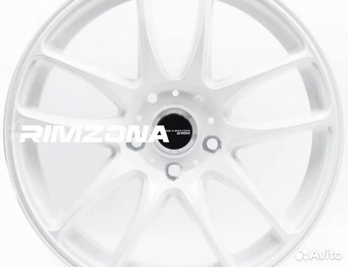 Литые диски work R17 5x100/5x114.3 srt. Легкость