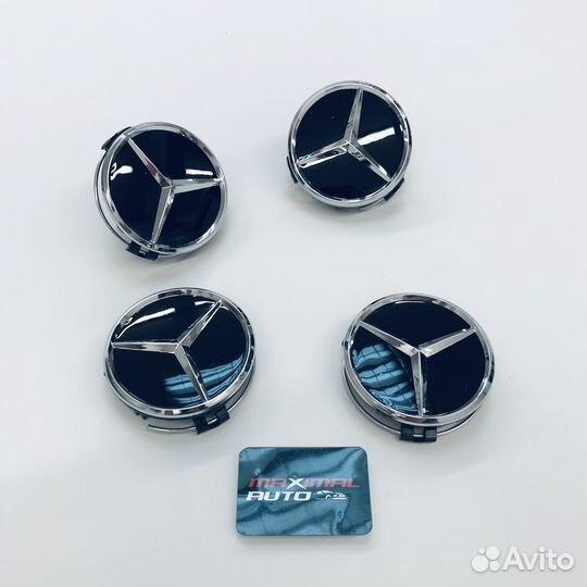 Заглушки колпачки mercedes amg