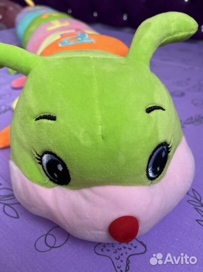 Мягкая игрушка гусеница