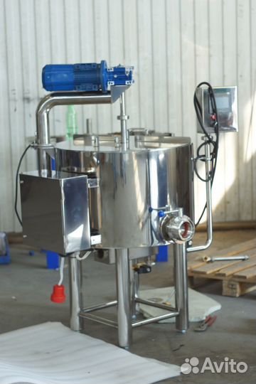 Сыроварня 200л. Пастеризатор молока
