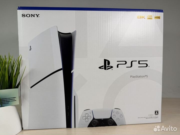 Sony playstation 5 slim 1tb с дисководом новая