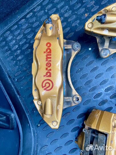 Комплект тормозной системы brembo gold