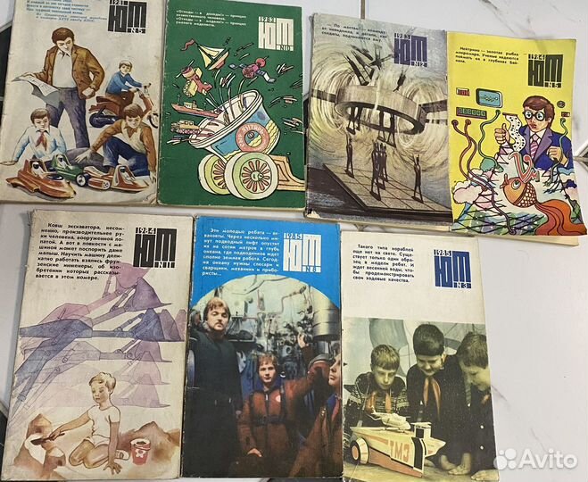 Юный техник несколько журналов 1983-1985