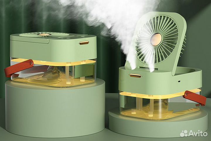 Настольный кондиционер/Вентилятор с увлажнителем