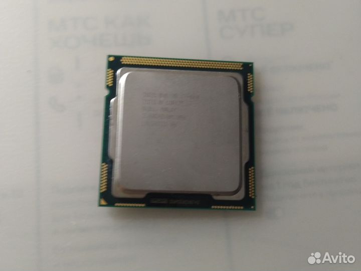 Процессор intel core i7-860
