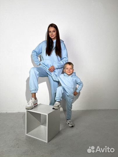 Спортивный костюм из футера