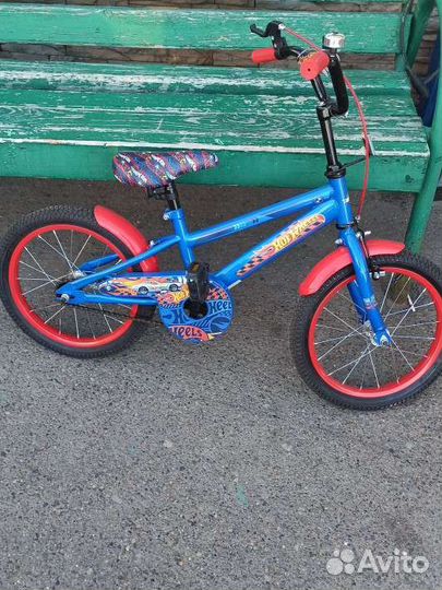 Детский велосипед 16 hot wheels