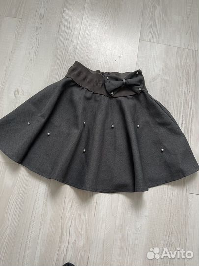 Школьная форма для девочки серая