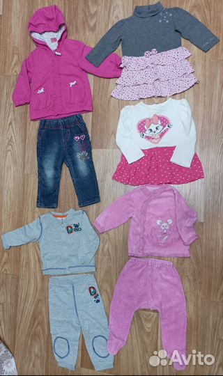 Одежда детская пакетом размер 74